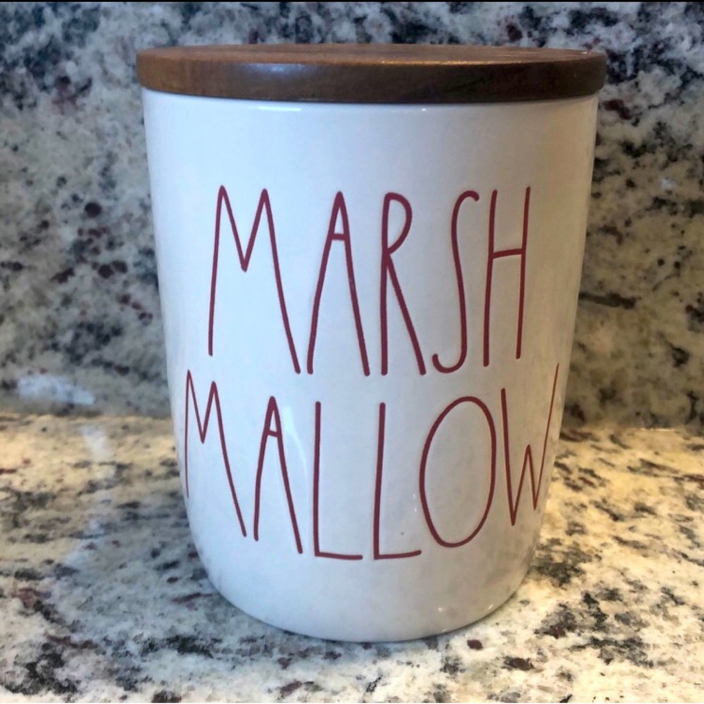Rae Dunn Marsh Mallow Canister
